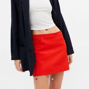 Urban Outfitters fitted mini skirt